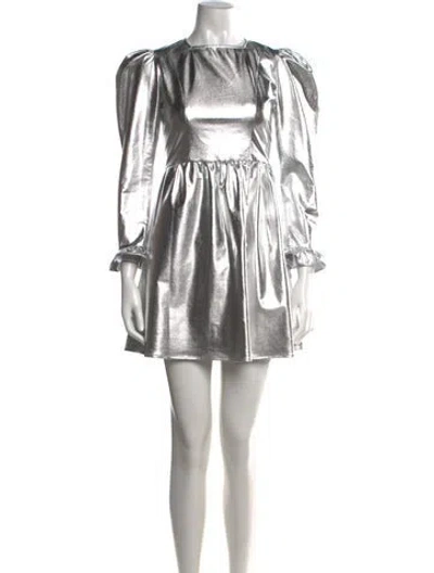 Pre-owned Batsheva Square Neckline Mini Dress W/ Tags