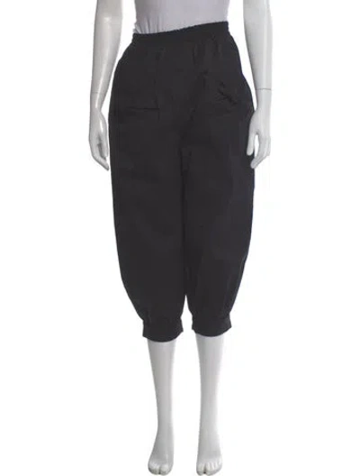 Pre-owned Batsheva Straight Leg Pants In Black