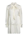 Batsheva Woman Mini Dress Ivory Size 8 Polyester In White