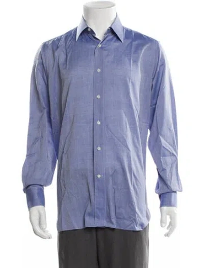 Pre-owned Battaglia Long Sleeve Shirt In White