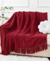 Battilo Herringbone Chenille Knit Throw, 50" X 60"