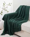Battilo Herringbone Chenille Knit Throw, 50" X 60"