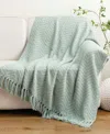 Battilo Herringbone Chenille Knit Throw, 50" X 60"