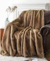 Battilo Luxury Tipped Faux Fur Throw, 50" X 60"