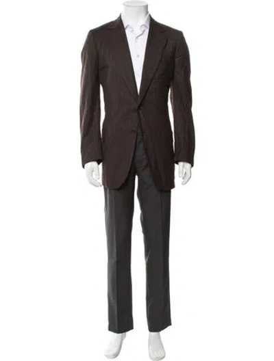 Pre-owned Battistoni Blazer In Brown