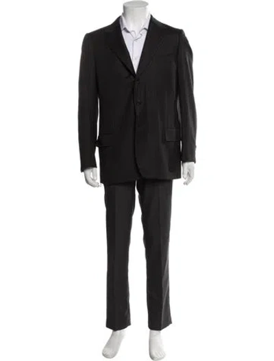 Pre-owned Battistoni Wool Blazer In Black