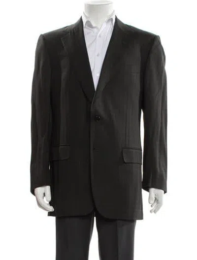 Pre-owned Battistoni Wool Blazer In Black