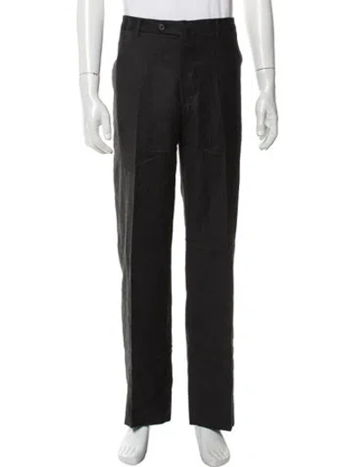 Pre-owned Battistoni Wool Pants In Gray