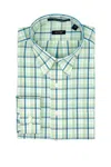 Batton Men's Graham Classic Long Sleeve Button Down Shirt In Green In Green