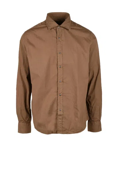Baturo Brown Warm Cotton Shirt