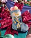 Bauble Stockings X Sainty Nelsen Mouse King Mini Bauble Stocking In Blue