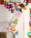 Bauble Stockings X Sainty Nelsen The Jingle Jangle Christmas Stocking, Personalized In Multi
