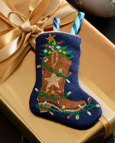 Bauble Stockings X Sainty Nelsen The Mickey Mini Bauble Stocking In Blue