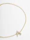 Baublebar 14k Gold & Diamond Initial Bracelet In Gold