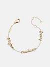 Baublebar 14k Gold Custom Script Multi Name Bracelet In Gold