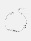 Baublebar 14k Sterling Silver Custom Script Multi Name Bracelet In Silver