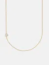 Baublebar 18k Gold Asymmetrical Heart Necklace In Gold