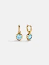 Baublebar 18k Gold Birthstone Drop Earrings In Gold