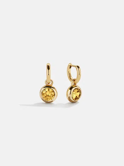 Baublebar 18k Gold Birthstone Drop Earrings