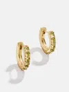Baublebar 18k Gold Birthstone Huggie Earrings In Gold