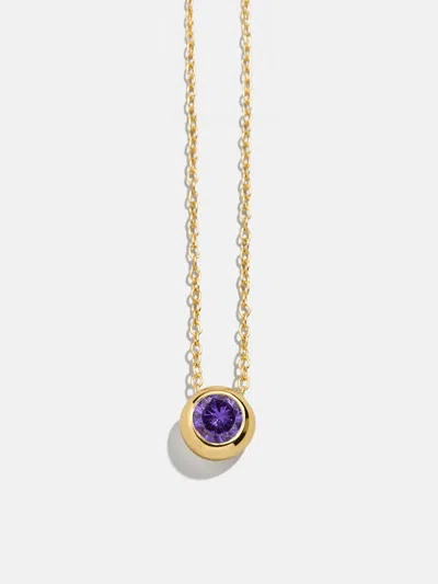 Baublebar 18k Gold Birthstone Pendant Necklace