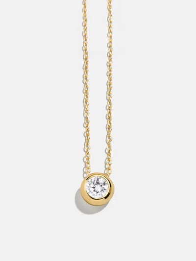 Baublebar 18k Gold Birthstone Pendant Necklace
