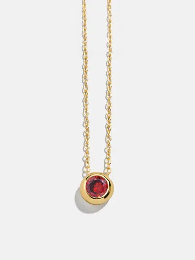 Baublebar 18k Gold Birthstone Pendant Necklace