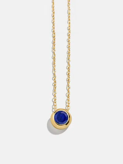 Baublebar 18k Gold Birthstone Pendant Necklace