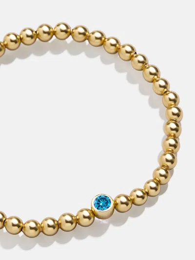 Baublebar 18k Gold Birthstone Pisa Bracelet