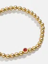 Baublebar 18k Gold Birthstone Pisa Bracelet In Gold