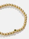 Baublebar 18k Gold Birthstone Pisa Bracelet In Gold