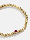 Baublebar 18k Gold Birthstone Pisa Bracelet In Gold