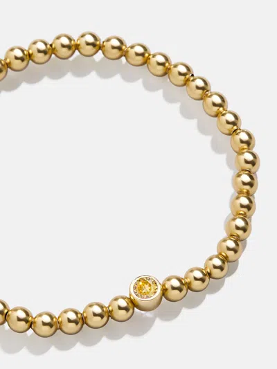 Baublebar 18k Gold Birthstone Pisa Bracelet