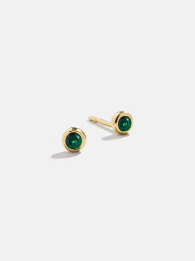 Baublebar 18k Gold Birthstone Stud Earrings