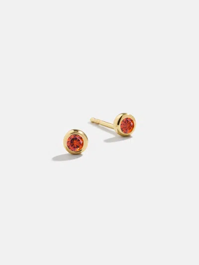 Baublebar 18k Gold Birthstone Stud Earrings