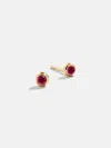 Baublebar 18k Gold Birthstone Stud Earrings In Gold