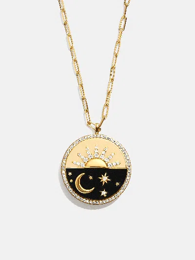 Baublebar 18k Gold Celestial Reversible Pendant Necklace