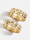 Baublebar 18k Gold Custom Block Ring In Gold