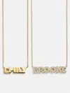Baublebar 18k Gold Custom Nameplate Necklace In Gold