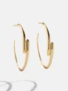 Baublebar 18k Gold Ella Hoop Earrings In Gold