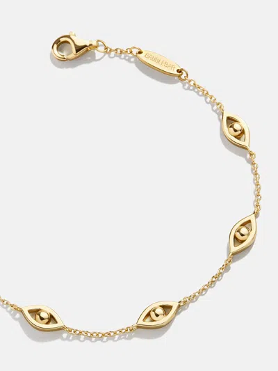 Baublebar 18k Gold Evil Eye Bracelet