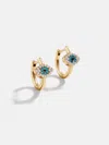 Baublebar 18k Gold Evil Eye Earrings In Gold
