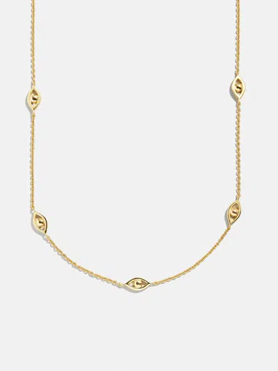 Baublebar 18k Gold Evil Eye Necklace