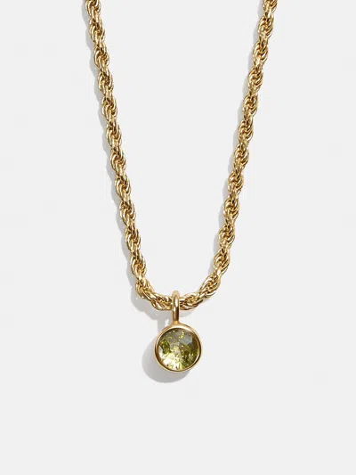 Baublebar 18k Gold Florence Birthstone Necklace