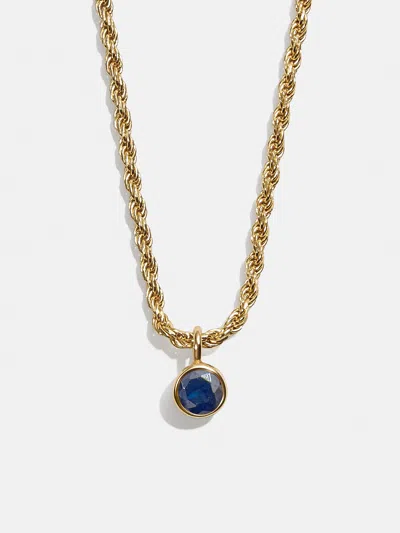 Baublebar 18k Gold Florence Birthstone Necklace