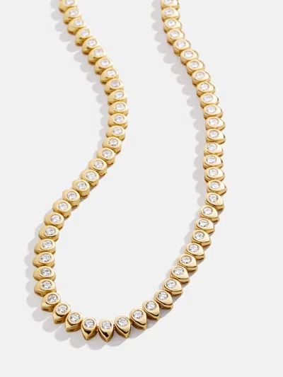 Baublebar 18k Gold Geraldine Tennis Necklace