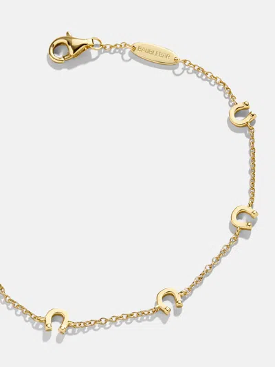 Baublebar 18k Gold Horseshoe Bracelet