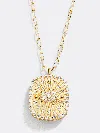 Baublebar 18k Gold Medallion Necklace In Gold