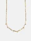 Baublebar 18k Gold Spaced Number Custom Necklace In Gold