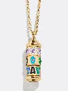 Baublebar 360 Spinner Custom Charm Necklace In Gold
